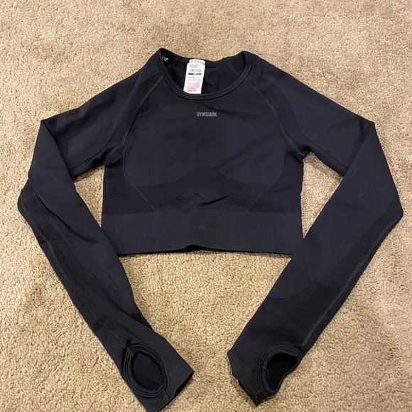 GymShark Cropped Long Sleeve - Picture 1 of 3